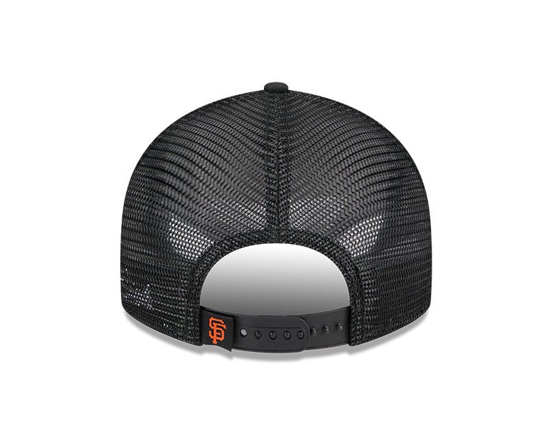 San Fransisco Giants Black 9FIFTY Snapback Trucker Hat - New Era - 23010141302