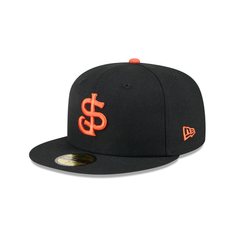 San Jose Giants Authentic Collection On-Field Black 59FIFTY Fitted Hat - New Era - 