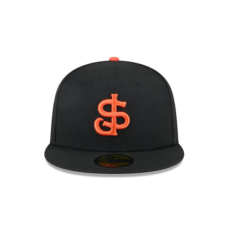 San Jose Giants Authentic Collection On-Field Black 59FIFTY Fitted Hat - New Era - 