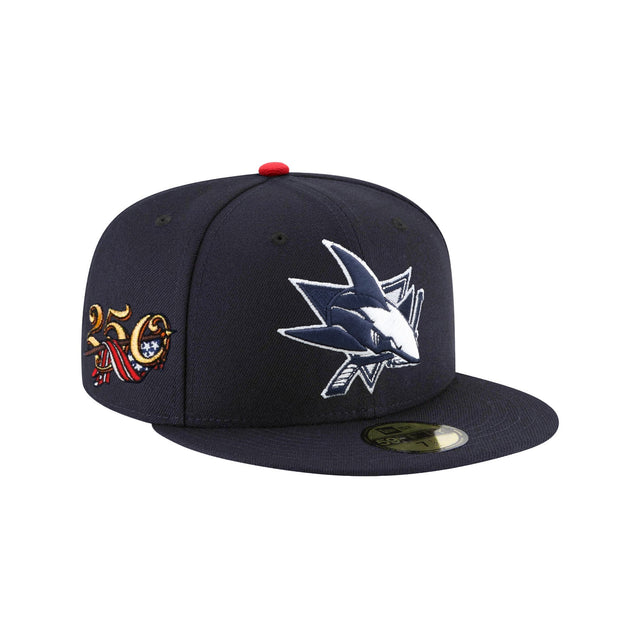 San Jose Sharks America 250 Navy 59FIFTY Fitted Hat - New Era - 230510432701