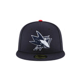 San Jose Sharks America 250 Navy 59FIFTY Fitted Hat - New Era - 230510432701