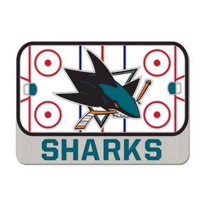 San Jose Sharks Hockey Rink Logo Collector Enamel Pin - Wincraft - 3236013270