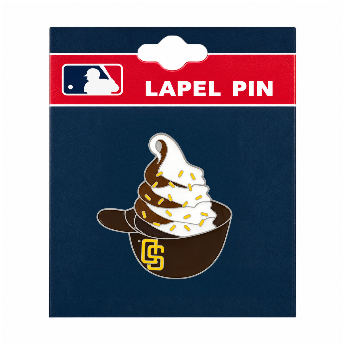 San Diego Padres Ice Cream Helmet Enamel Pin