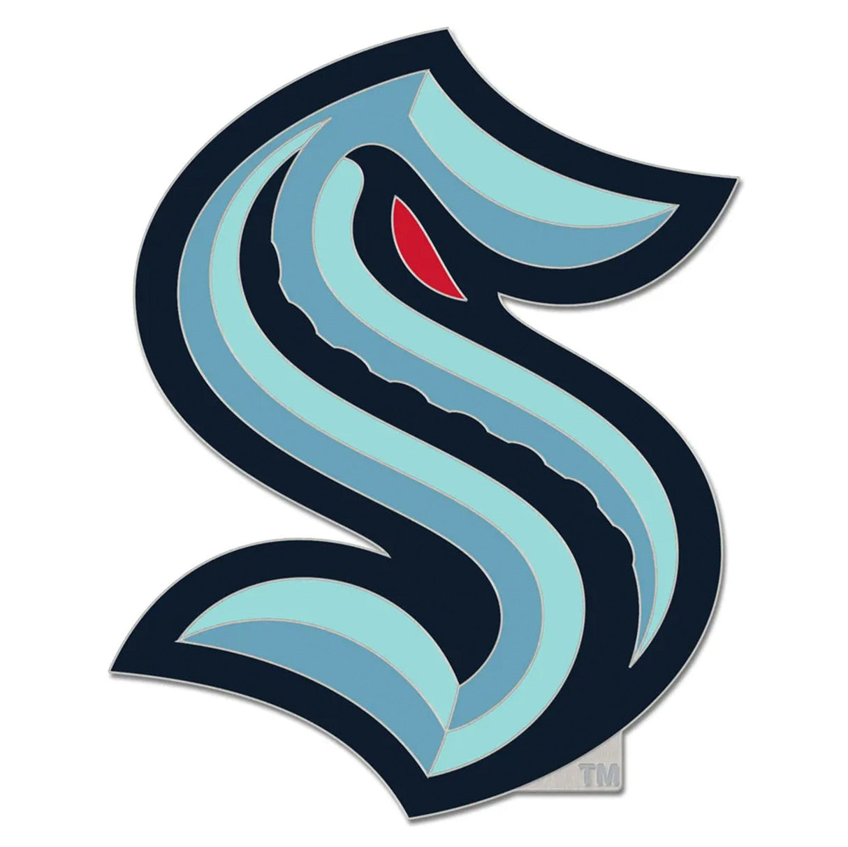 Seattle Kraken Team Logo Collector Enamel Pin - Wincraft - 3236013323