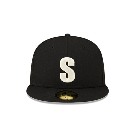 Seattle Mariners Alternate Logo Black 59FIFTY Fitted Hat - New Era - 236641546