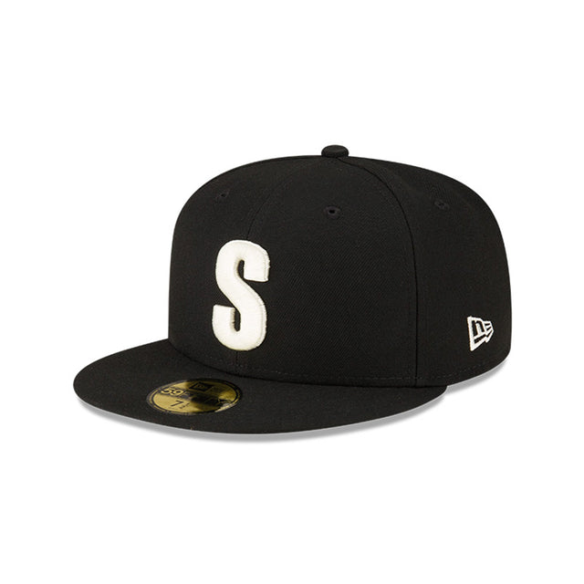 Seattle Mariners Alternate Logo Black 59FIFTY Fitted Hat - New Era - 236641546