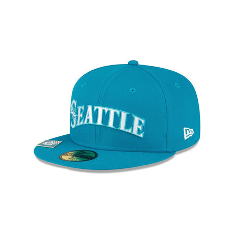 Seattle Mariners Aqua City Flag 59FIFTY Fitted - New Era - 