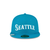 Seattle Mariners Aqua City Flag 59FIFTY Fitted - New Era - 