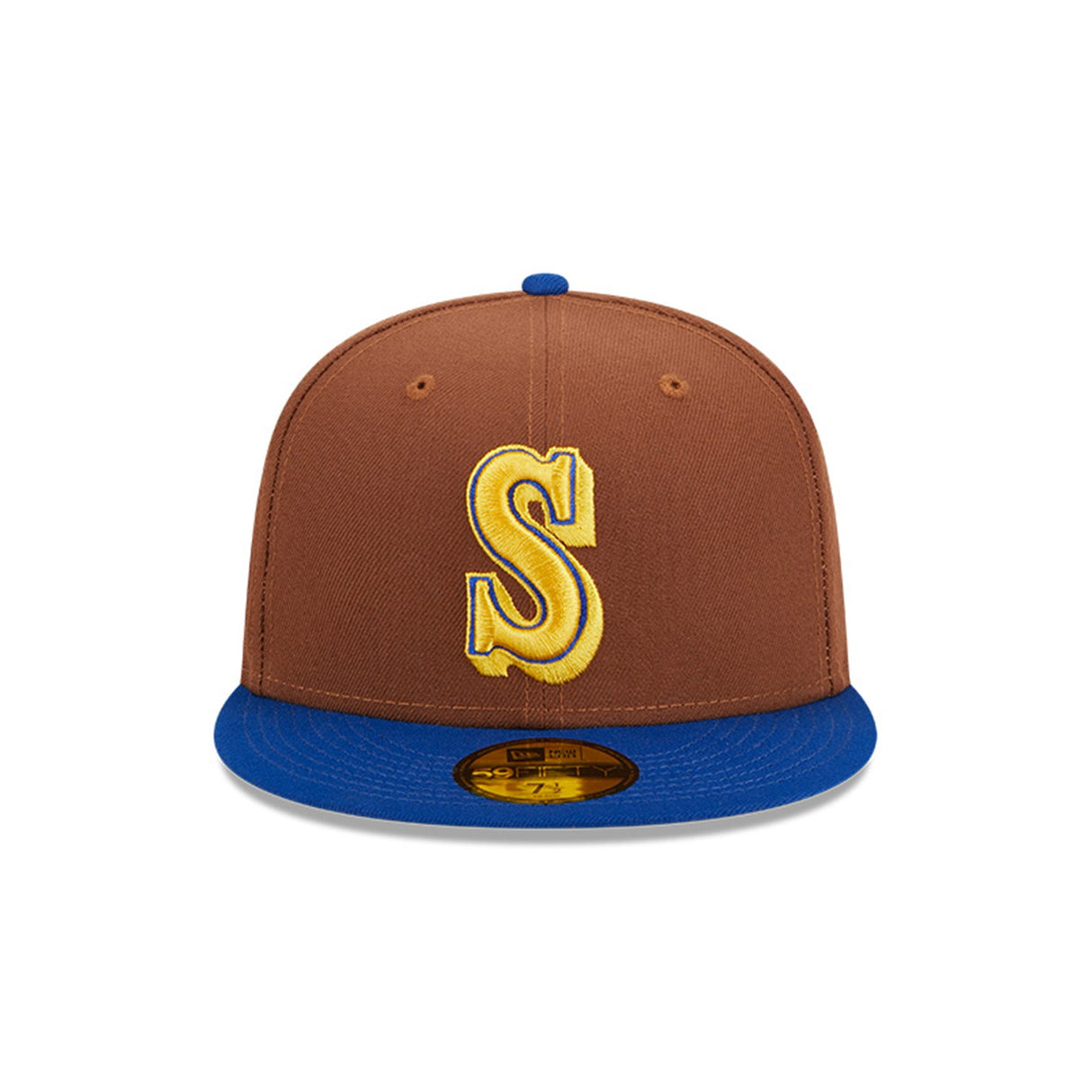 Seattle Mariners Harvest Brown 59FIFTY Fitted Hat - New Era - 23334541501