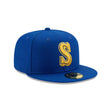 Seattle Mariners Royal Gold Logo 59FIFTY Fitted - Royal Blue - New Era - 