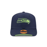 Seattle Seahawks 2026 NFL Sideline Collection Navy 9SEVENTY Stretch-Snap Hat - New Era - 23850512801