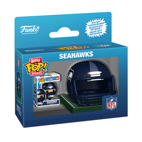 Seattle Seahawks Bitty Pop! Helmet & Player - Funko - 1508041128