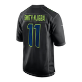Seattle Seahawks Jaxon Smith - Njigba Super Bowl LX Patch Carbon Nike® Fashion Game Jersey - Nike - 360304128101