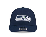 Seattle Seahawks Navy 9FIFTY Snapback Trucker Hat - New Era - 23850212801