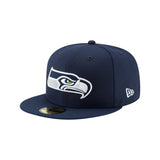 Seattle Seahawks Oceanside Navy 59FIFTY Fitted Hat - New Era - 23140412801