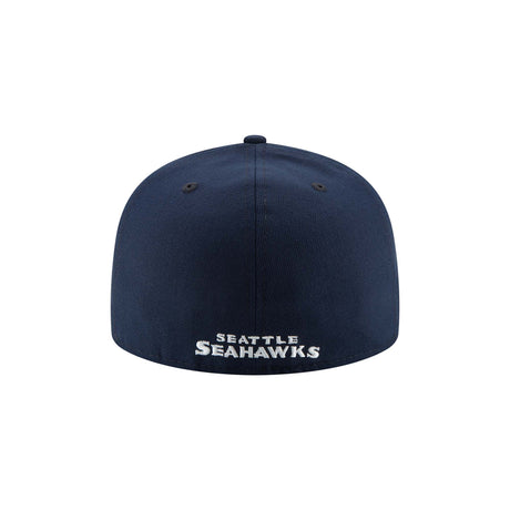 Seattle Seahawks Oceanside Navy 59FIFTY Fitted Hat - New Era - 23140412801