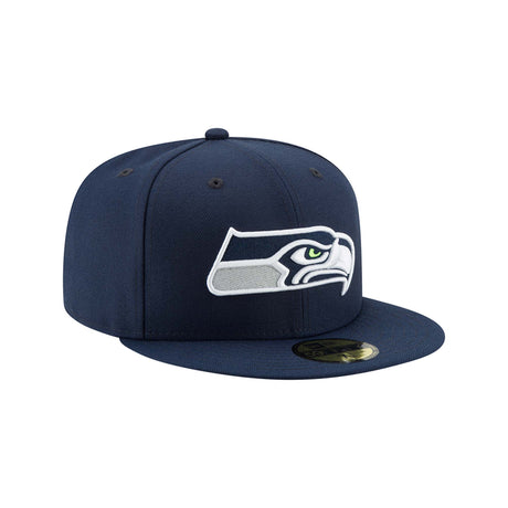 Seattle Seahawks Oceanside Navy 59FIFTY Fitted Hat - New Era - 23140412801