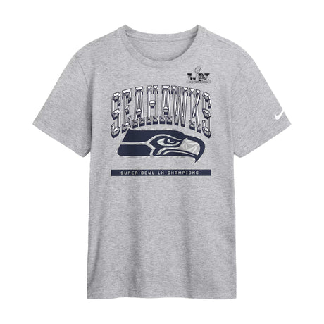 Seattle Seahawks Super Bowl Champions Roster Gray T-Shirt - Nike - 360306128301