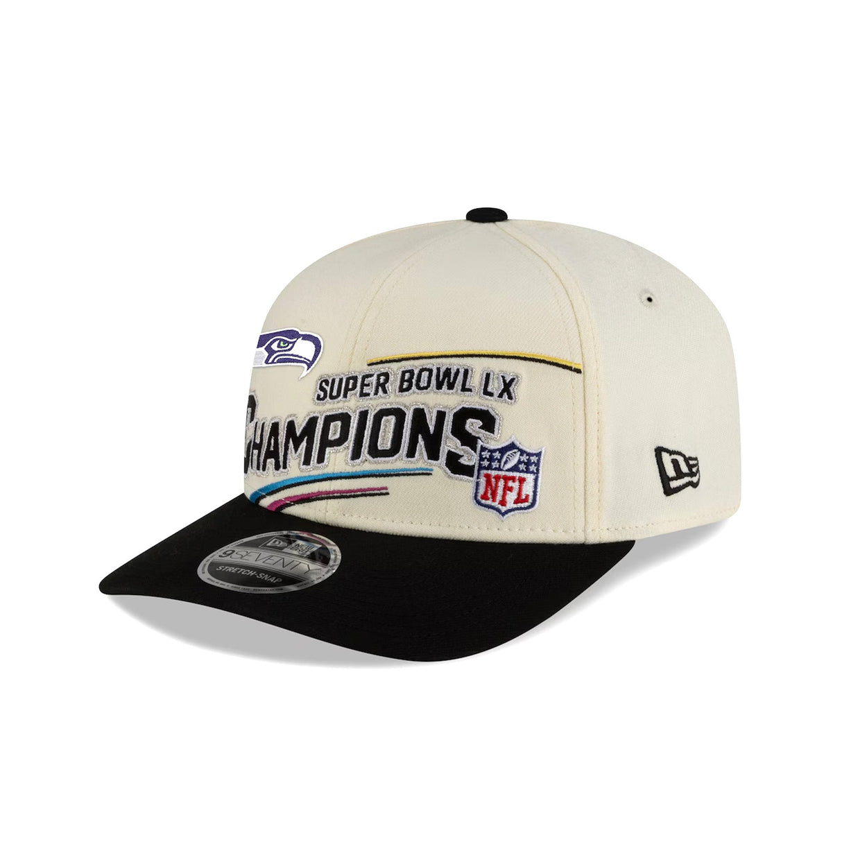 Seattle Seahawks Super Bowl LX Champions Locker Room 9SEVENTY Adjustable Hat - New Era - 36030712802