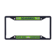 Seattle Seahawks Super Bowl LX Champions Navy License Plate Frame - Wincraft - 36030810