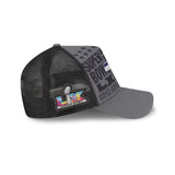 Seattle Seahawks Super Bowl LX Charcoal 9FORTY A - Frame Trucker Hat - New Era - 36030212802