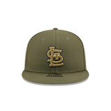St Louis Cardinals Armed Forces Day Olive Green 59FIFTY Fitted Hat - New Era - 37090240703