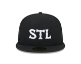 St. Louis Cardinals Authentic Collection Black STL 59FIFTY Fitted - New Era - 
