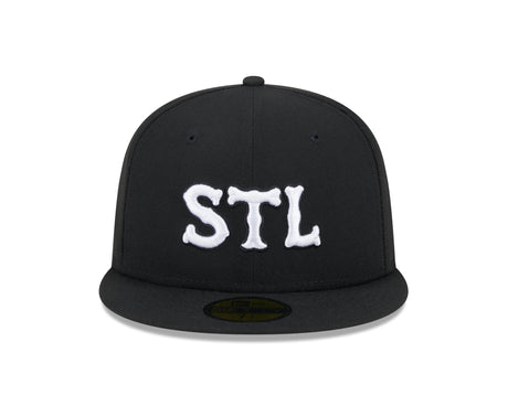 St. Louis Cardinals Authentic Collection Black STL 59FIFTY Fitted - New Era - 