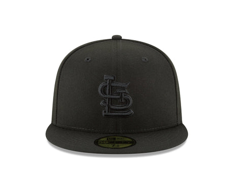 St. Louis Cardinals Authentic Collection Blackout 59FIFTY Fitted Hat - New Era - 