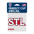 St. Louis Cardinals City Connect 4x4 Perfect Cut Decal - Wincraft - 3271407
