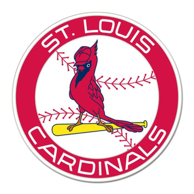 St. Louis Cardinals Cooperstown Collection Retro Circle Logo Collector Enamel Pin - Wincraft - 323610407