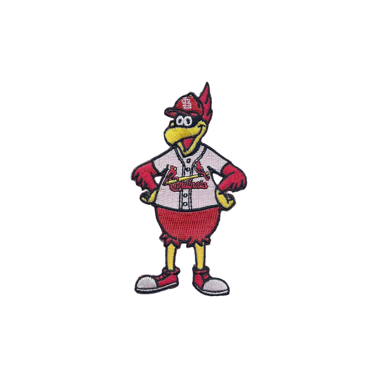 St. Louis Cardinals Fredbird Mascot Embroidered Patch - The Emblem Source - 