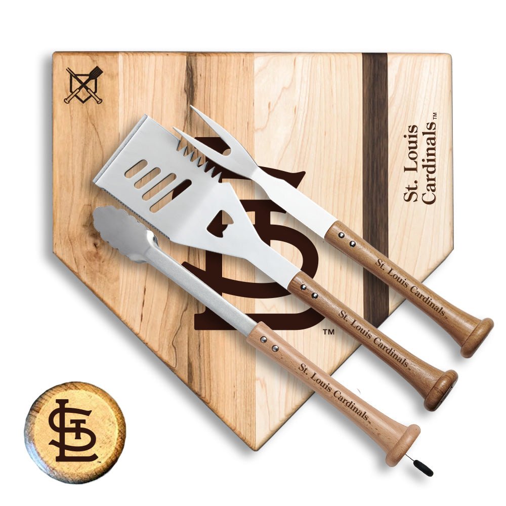 St. Louis Cardinals "Silver Slugger" Combo Set - Baseball BBQ - 