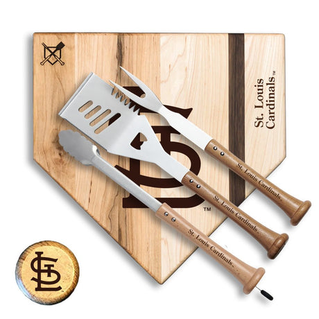 St. Louis Cardinals "Silver Slugger" Combo Set - Baseball BBQ - 