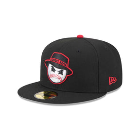 St. Paul Saints New Era Black Theme Nights 59FIFTY Fitted Hat - New Era - 