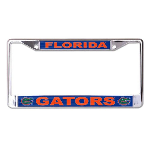 Front view of a State College license plate frame showcasing Florida State and Seminoles lettering on a white background
