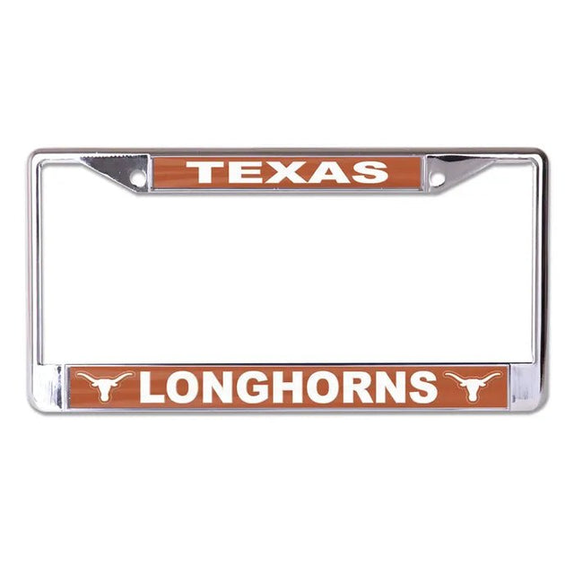 Front view of a State College license plate frame featuring Texas A&M and Aggies graphics on a white background