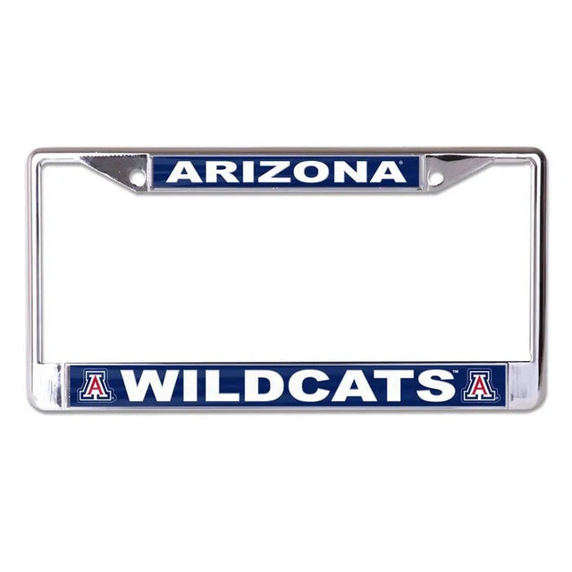 Front view of a State College license plate frame showcasing Florida Gators lettering and team logos on a white background
