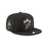 Sugar Land Space Cowboys Black 59FIFTY Fitted Hat - New Era - 232603403501
