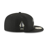 Sugar Land Space Cowboys Black 59FIFTY Fitted Hat - New Era - 232603403501