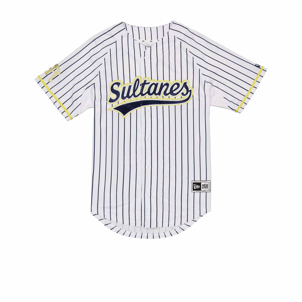 Sultanes de Monterrey White Pinstripe New Era Baseball Jersey - New Era - 
