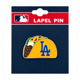 Los Angeles Dodgers Taco Logo Enamel Pin