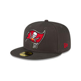 Tampa Bay Buccaneers Pewter 59FIFTY Fitted Hat - New Era - 23140510701