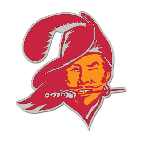 Tampa Bay Buccaneers Retro Bucco Bruce Collector Enamel Pin - Wincraft - 3236011076