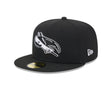Tampa Bay Rays Black and White 59FIFTY Fitted - New Era - 