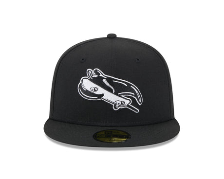 Tampa Bay Rays Black and White 59FIFTY Fitted - New Era - 