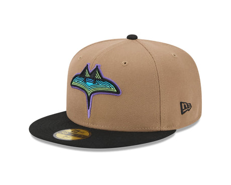 Tampa Bay Rays Canvas Camel 59FIFTY Fitted - New Era - 