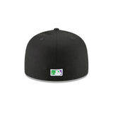 Tampa Bay Rays Inaugural Season 1998 Side Patch Black 59FIFTY Fitted Hat - New Era - 23860540902