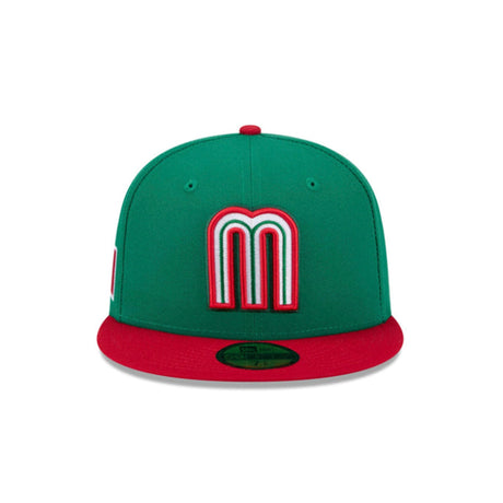 Team Mexico 2026 World Baseball Classic Green 59FIFTY Fitted Hat - New Era - 36020171301