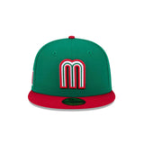 Team Mexico 2026 World Baseball Classic Green & Red 9FIFTY SnapBack - New Era - 36040171301